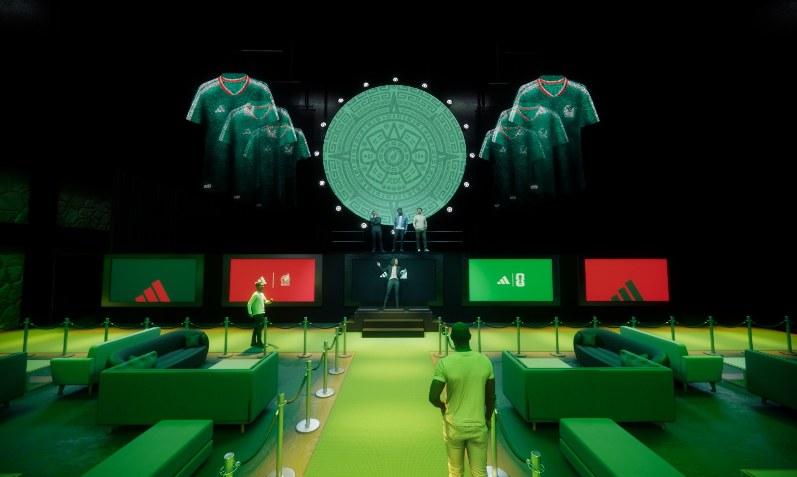 Render Presentación Oficial del Jersey de la Selección Nacional de México