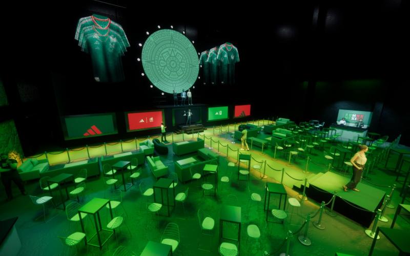 Render Presentación Oficial del Jersey de la Selección Nacional de México